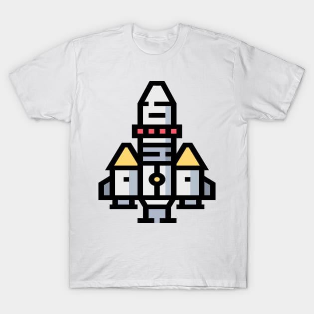 rocket T-Shirt by Pavlushkaaa